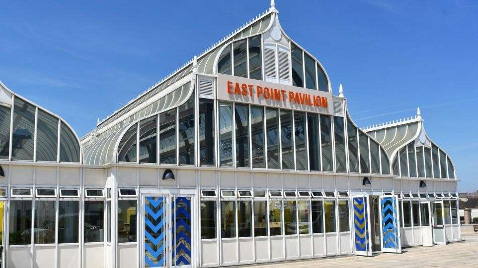East Point Pavilion on the seafront